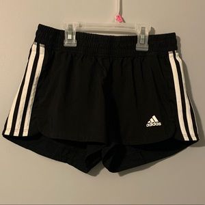 Black Adidas running shorts size XS